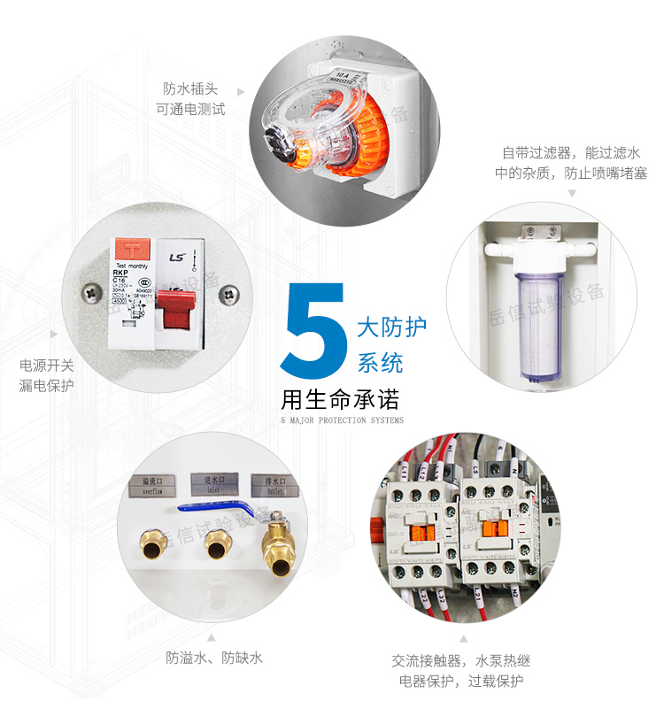 可循環式淋雨試驗