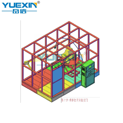 巡檢機器人淋雨試驗